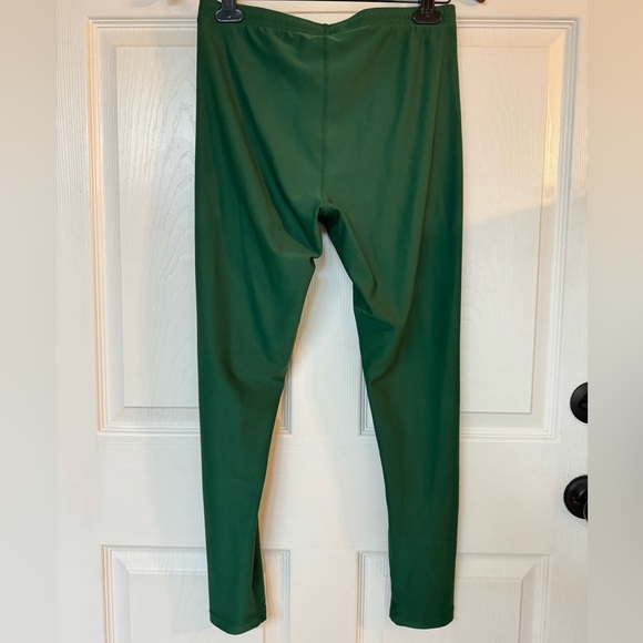 NIKE Youth Grass Green Running Leggings Pants - Size Large (Possible Youth XL) - Picture 3 of 10